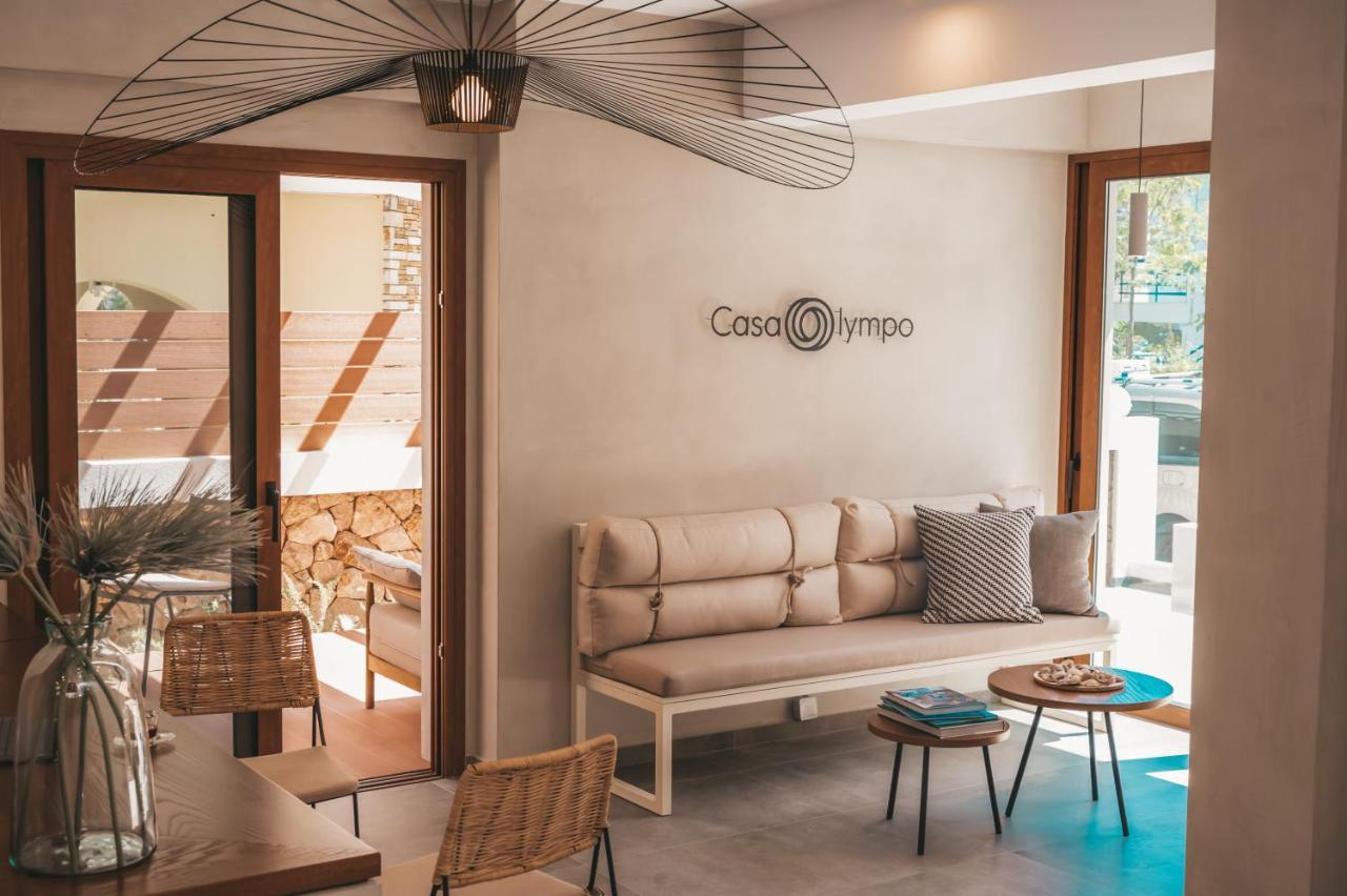 Casa Olympo Hotel ปาราเลียกาเตอรีนิส ภายนอก รูปภาพ