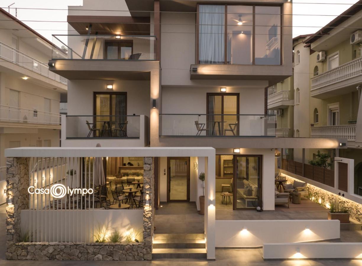 Casa Olympo Hotel ปาราเลียกาเตอรีนิส ภายนอก รูปภาพ